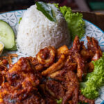 Nasi Lemak Butter Chicken